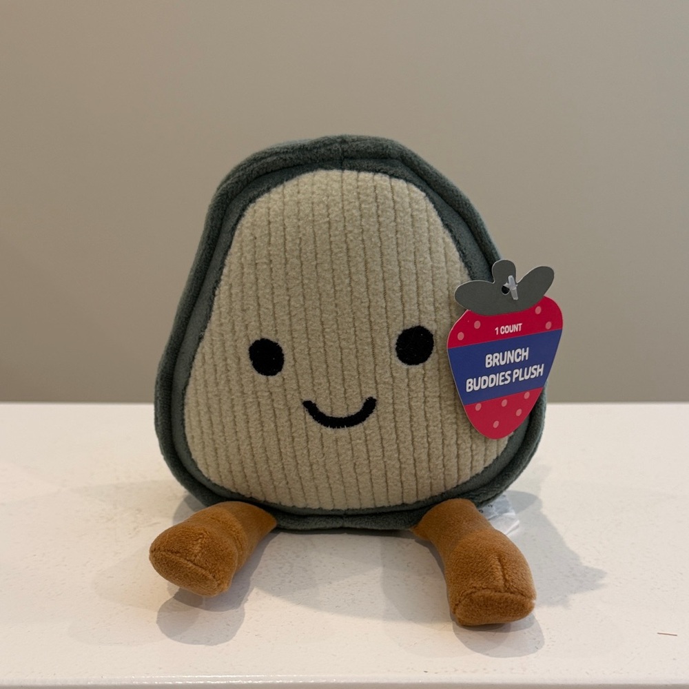 NWT 4.5” Avocado Brunch Buddies Plush